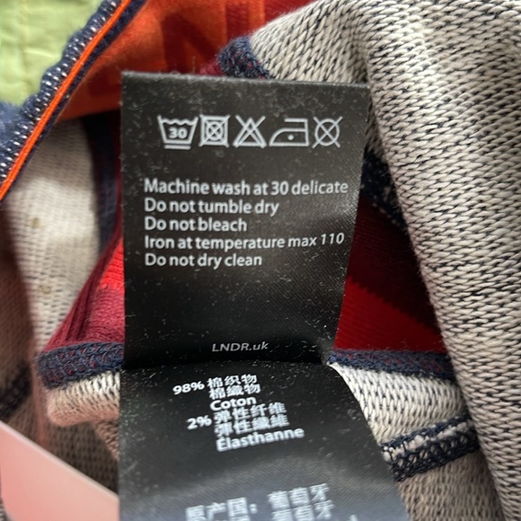 LNDR Horizon Marl Blue Track Pant Size X-Small 2-4 - Picture 13 of 15